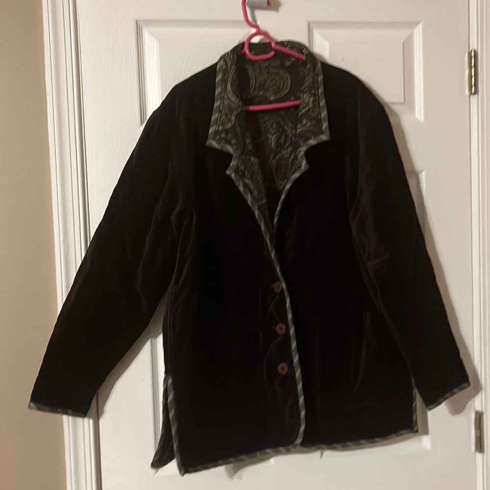 Brown Suede Light Jacket - image 1